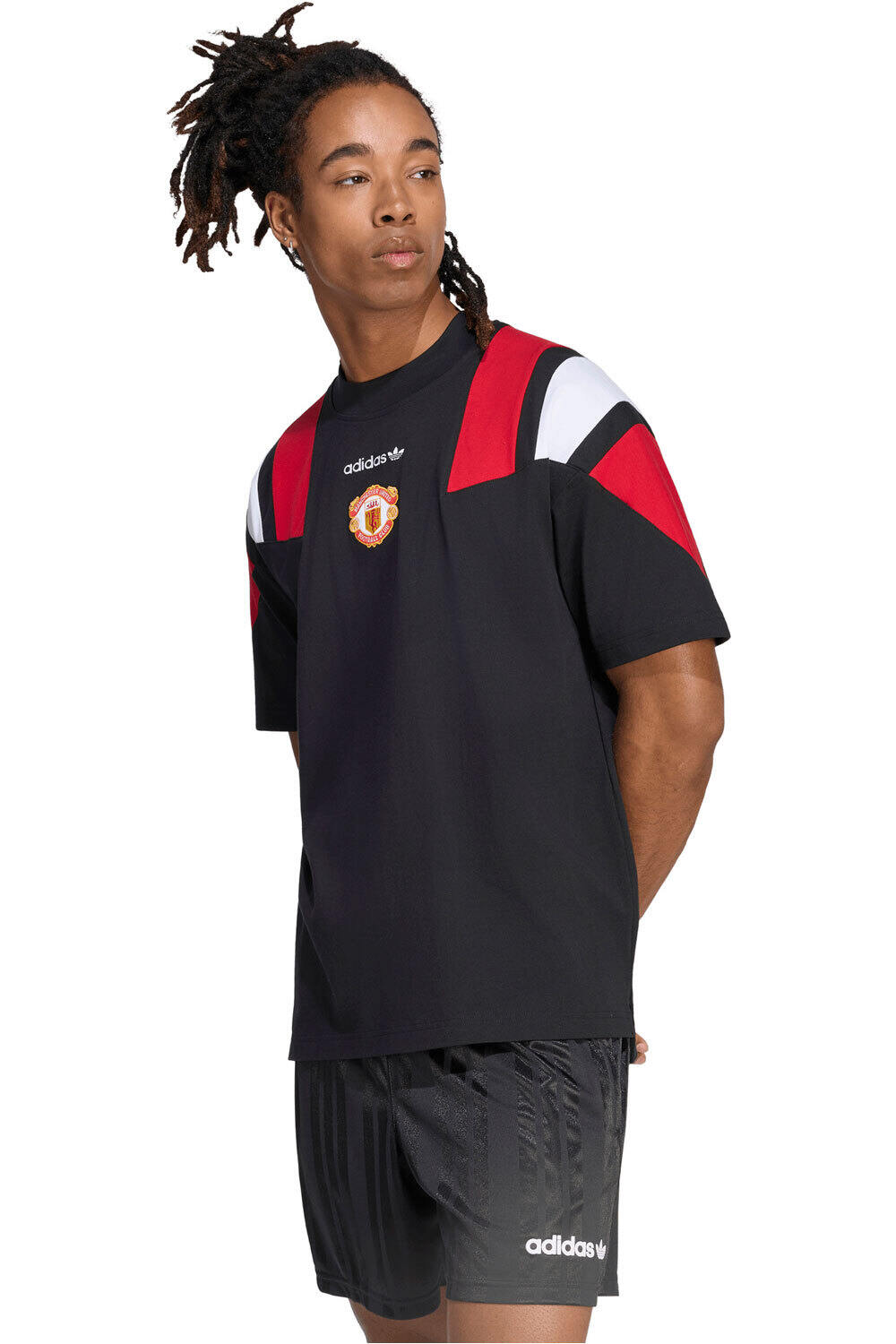adidas camiseta de fútbol oficiales MUFC EQT TEE vista frontal