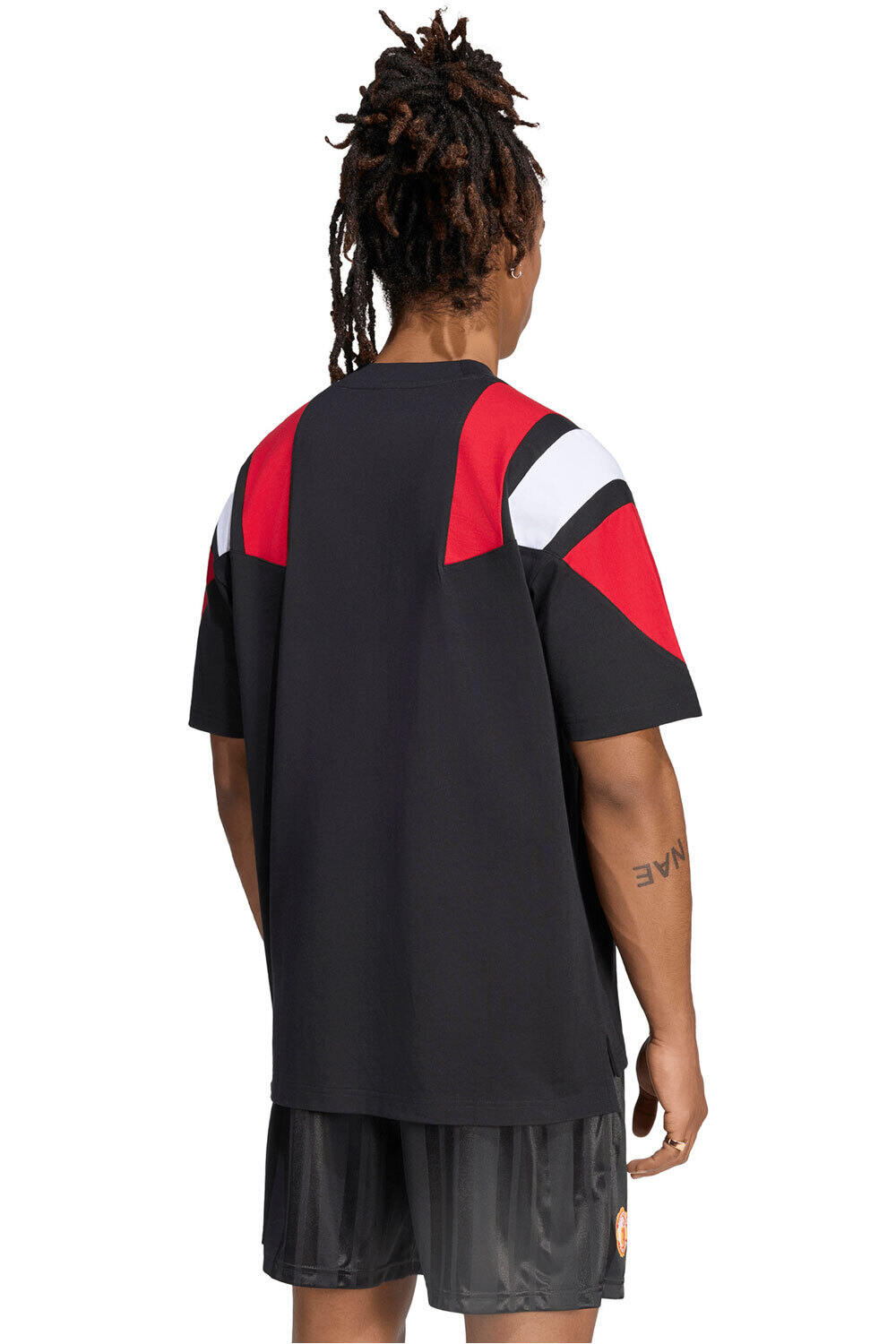 adidas camiseta de fútbol oficiales MUFC EQT TEE vista trasera