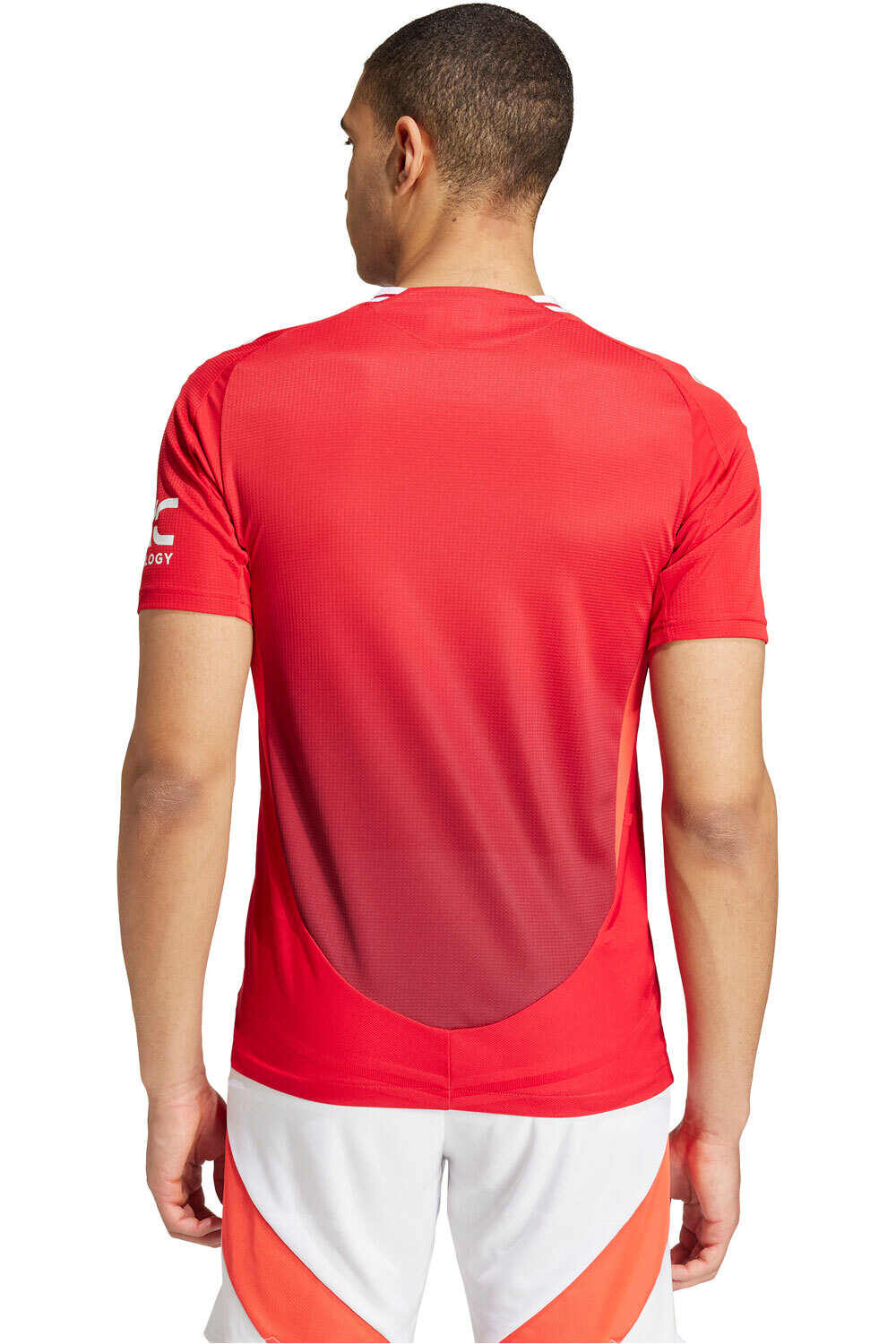 adidas camiseta de fútbol oficiales MUFC H JSY AU vista trasera