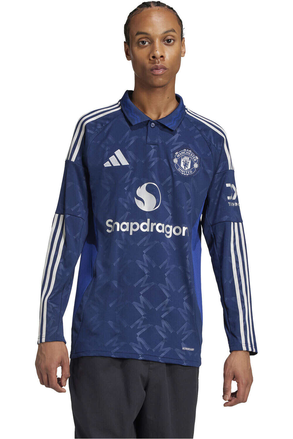 adidas camiseta de fútbol oficiales M.UNITED 25 A JSY L vista frontal