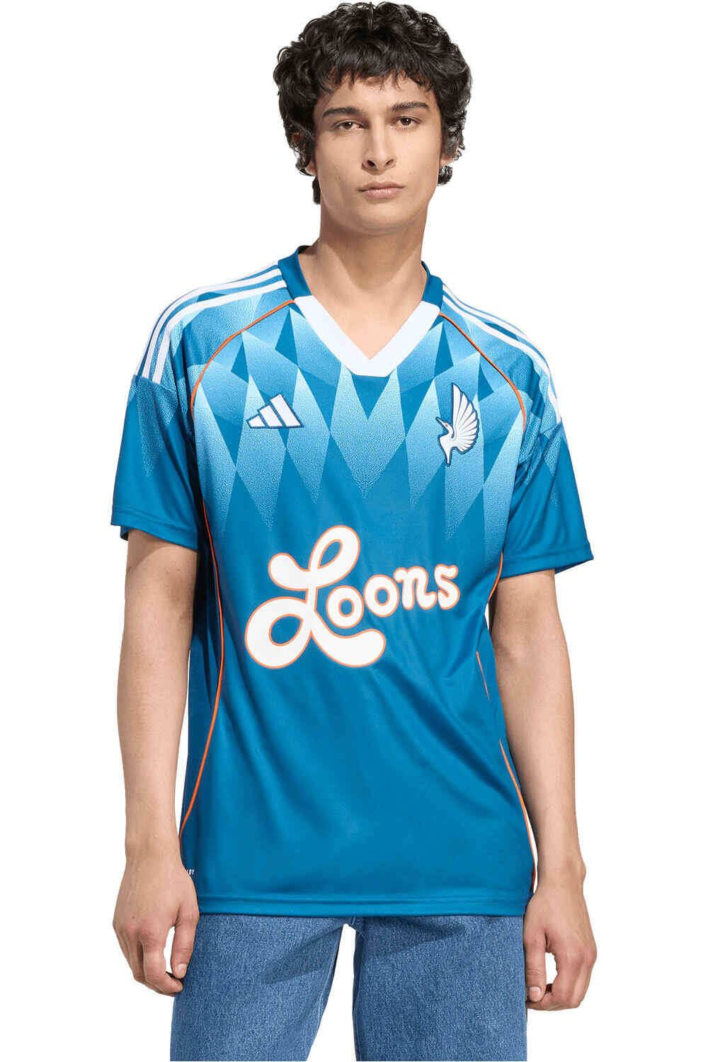 adidas camiseta de fútbol oficiales M.UNITED 26 3 JSY vista frontal