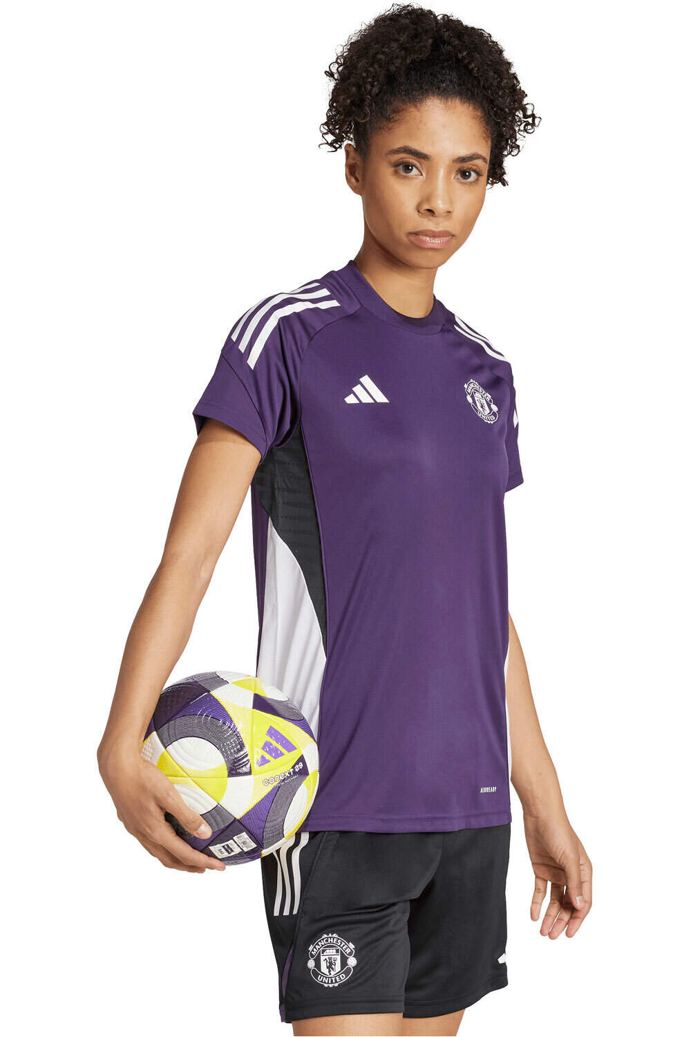 adidas camiseta de fútbol oficiales M.UNITED 26 TR JSY W vista detalle