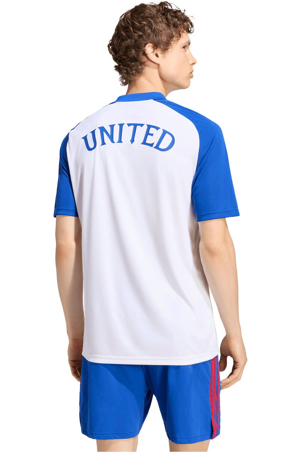 adidas camiseta de fútbol oficiales M.UNITED 27 A PRESHI vista trasera