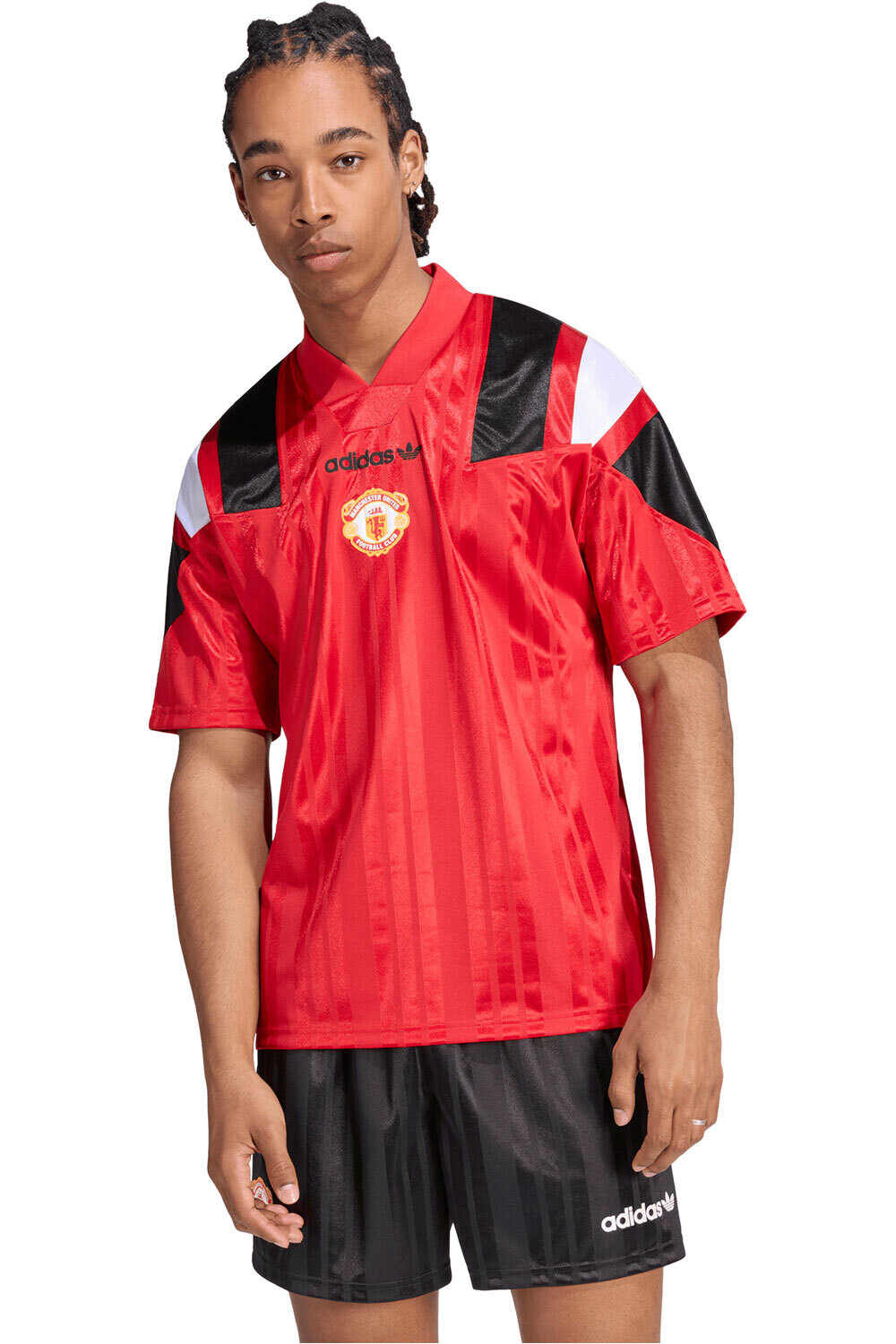 adidas camiseta de fútbol oficiales M.UNITED 27 EQT JSY vista frontal