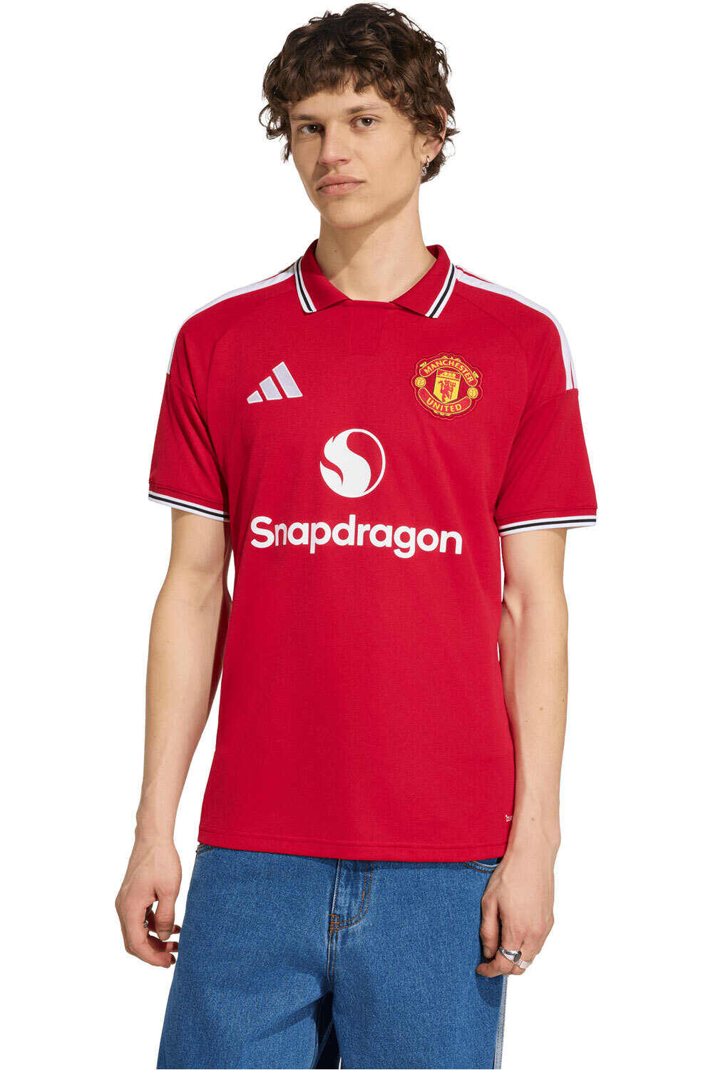 adidas camiseta de fútbol oficiales M.UNITED 27 H JSY vista frontal