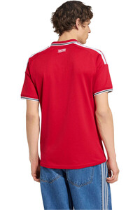 adidas camiseta de fútbol oficiales M.UNITED 27 H JSY vista trasera