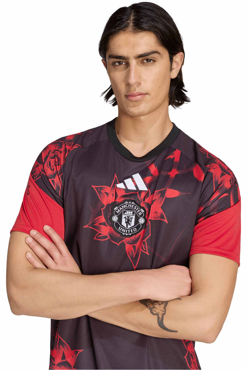adidas camiseta de fútbol oficiales M.UNITED 27 PRESHI vista detalle
