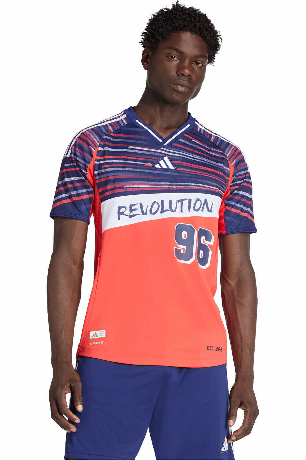 adidas camiseta de fútbol oficiales NE 3 JSY AU vista frontal