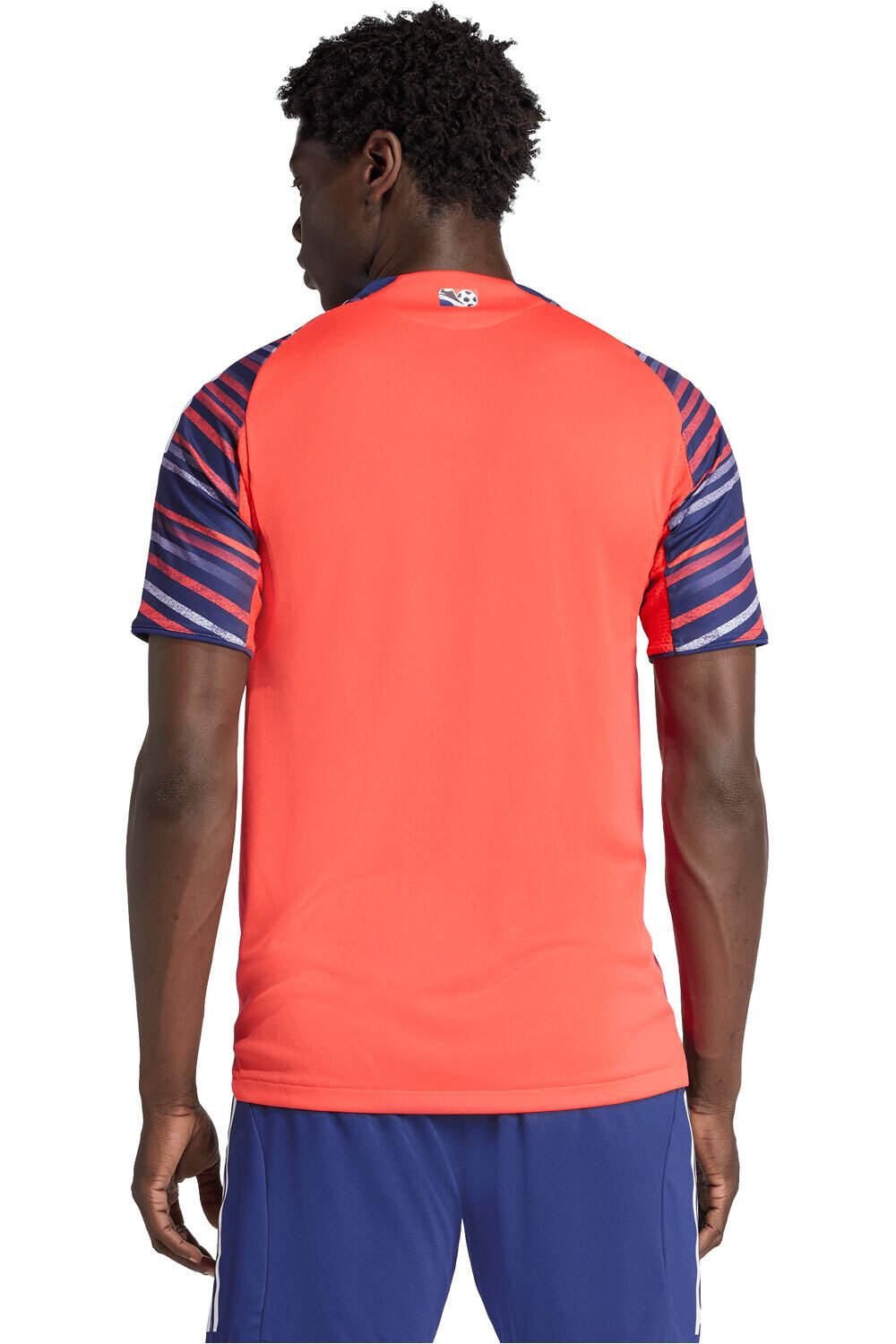 adidas camiseta de fútbol oficiales NE 3 JSY AU vista trasera