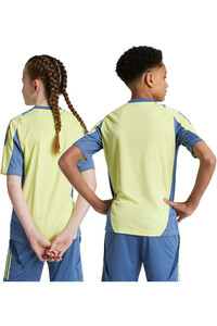 adidas camiseta de fútbol oficiales niño AJAX 25 TR JSY Y vista trasera