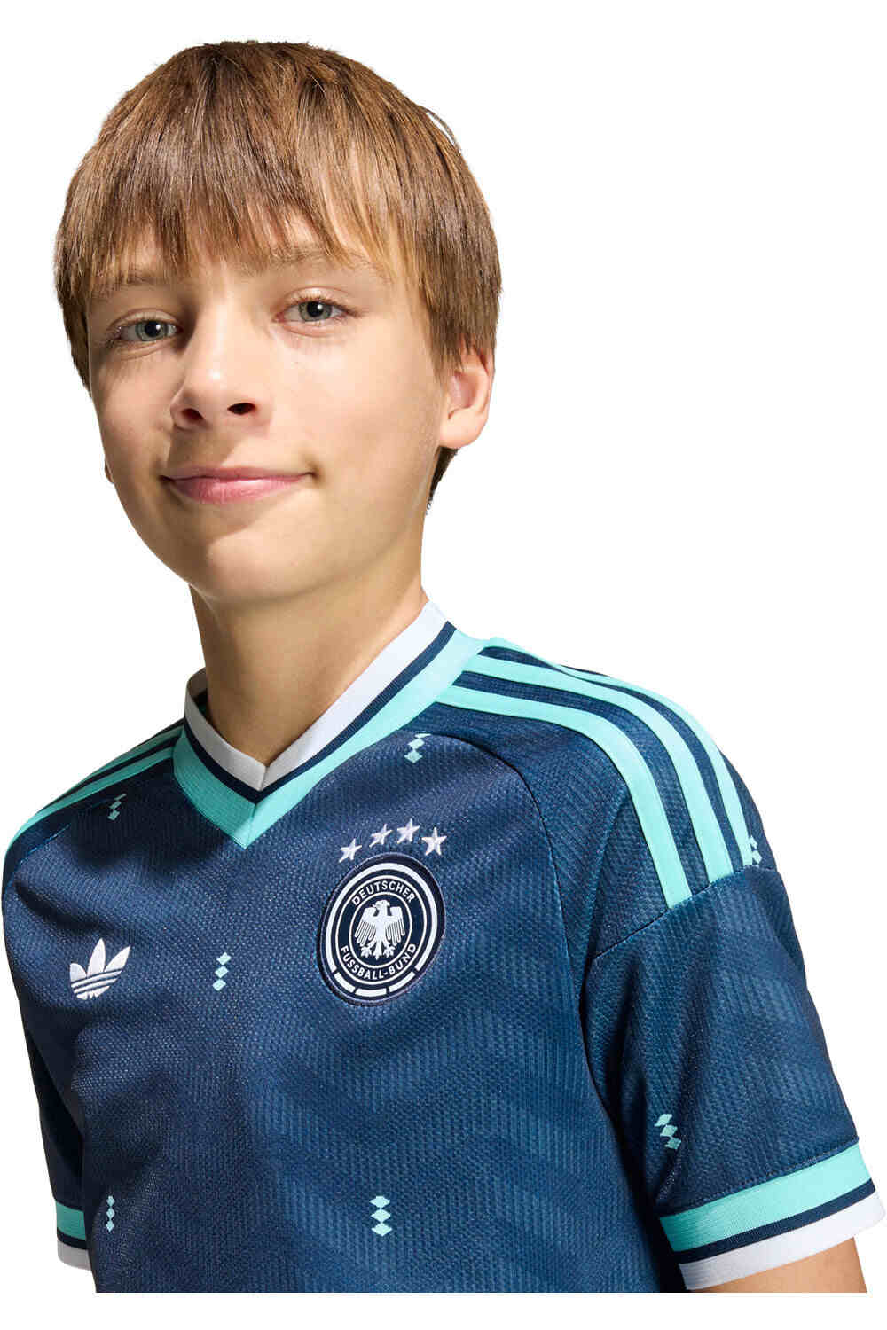 adidas camiseta de fútbol oficiales niño ALEMANIA 26 A JSY Y vista detalle