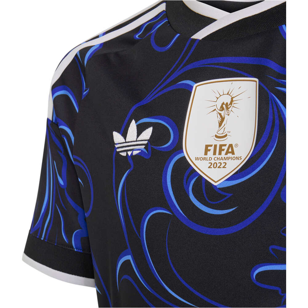 adidas camiseta de fútbol oficiales niño ARGENTINA 26 A JSY Y vista detalle