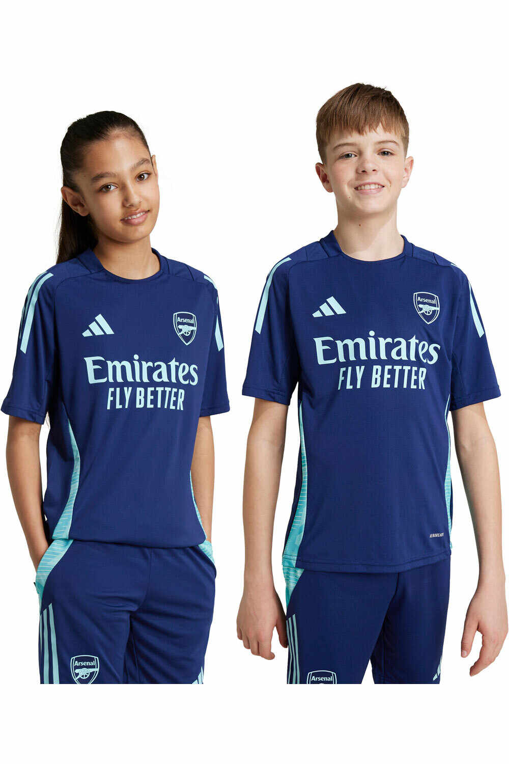 adidas camiseta de fútbol oficiales niño ARSENAL 25 TR JSY Y vista frontal