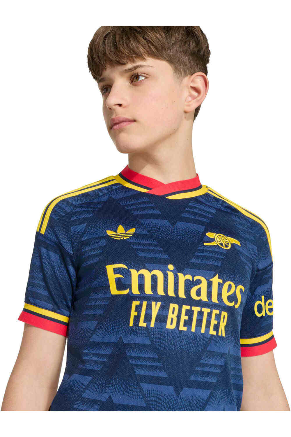 adidas camiseta de fútbol oficiales niño ARSENAL 27 A JSY Y vista detalle