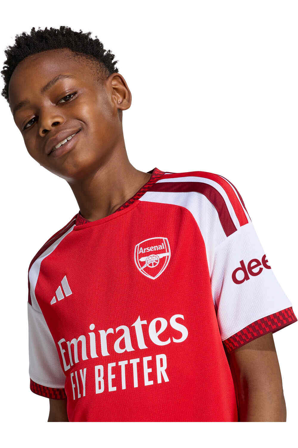 adidas camiseta de fútbol oficiales niño ARSENAL 27 H JSY Y vista detalle