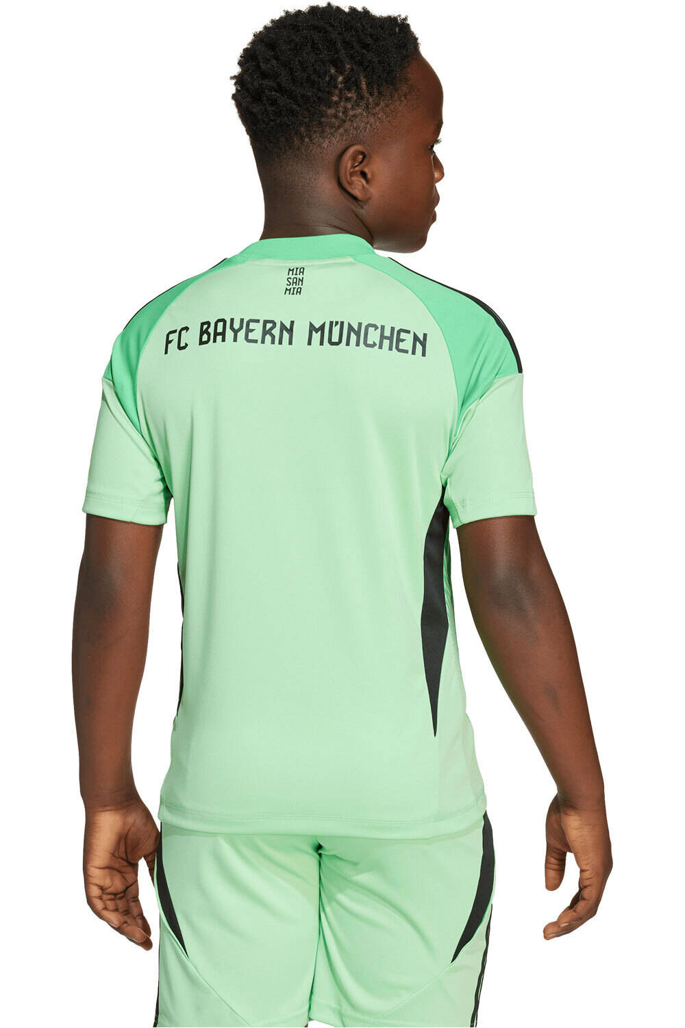 adidas camiseta de fútbol oficiales niño B.MUNICH 26 GK JSY Y vista trasera