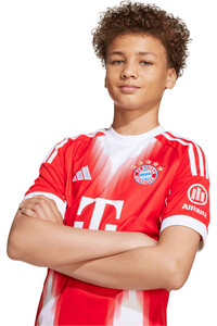 adidas camiseta de fútbol oficiales niño B.MUNICH 26 H JSY Y vista detalle