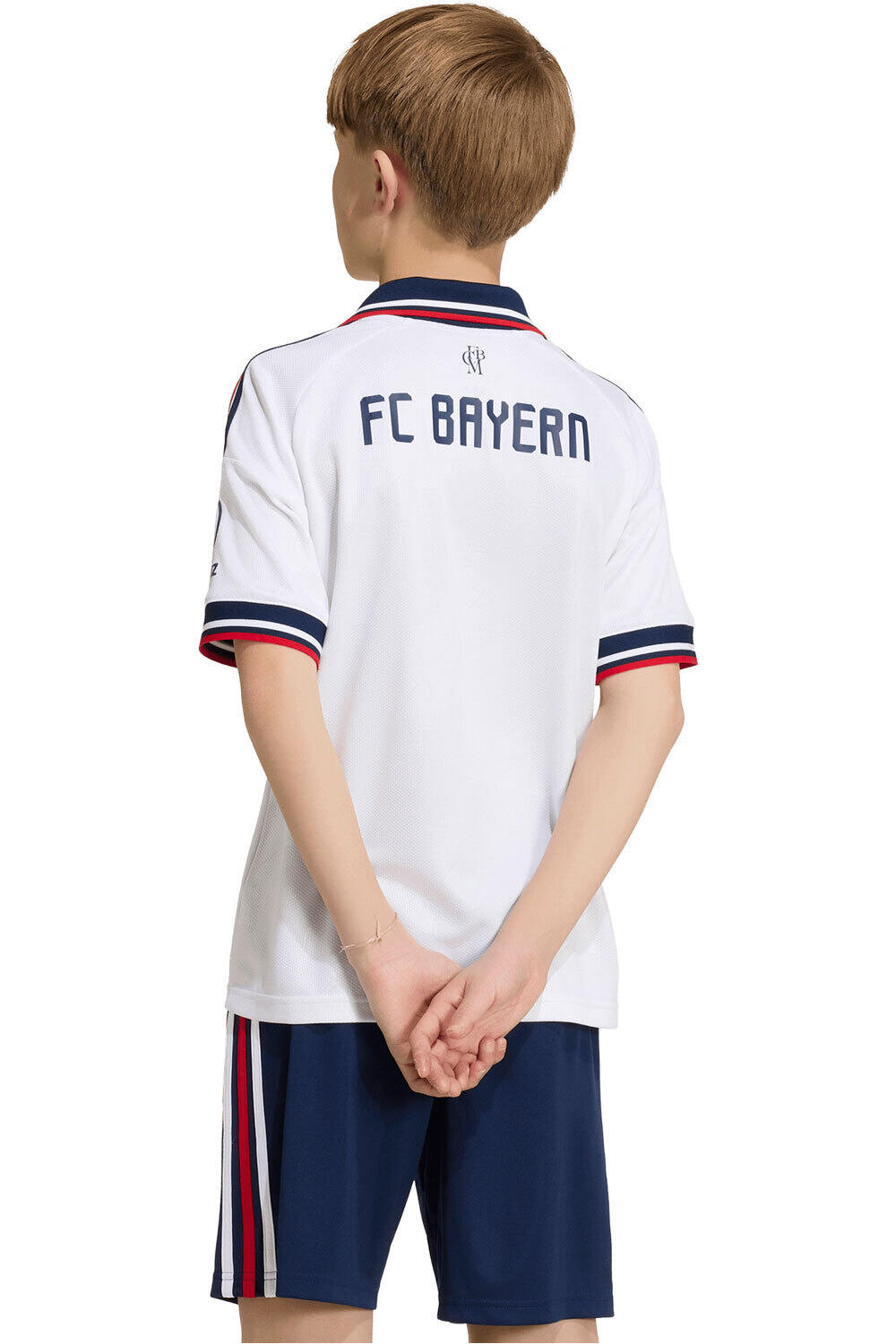 adidas camiseta de fútbol oficiales niño B.MUNICH 27 A JSY Y vista trasera