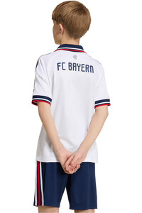 adidas camiseta de fútbol oficiales niño B.MUNICH 27 A JSY Y vista trasera