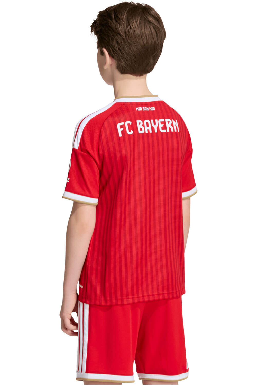 adidas camiseta de fútbol oficiales niño B.MUNICH 27 H JSY Y vista trasera