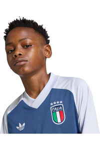 adidas camiseta de fútbol oficiales niño CALENTAMIENTO 2 EQUIPACIN ITALIA 26 vista detalle