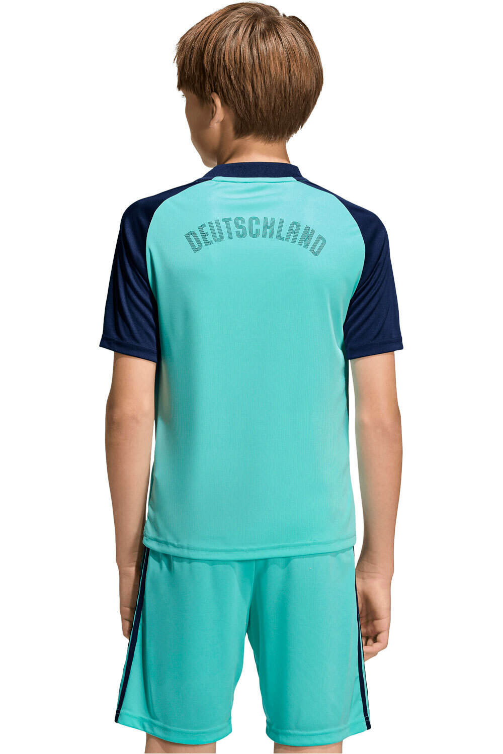 adidas camiseta de fútbol oficiales niño CALENTAMIENTO 2EQUIPACIN ALEMANIA 26 vista trasera