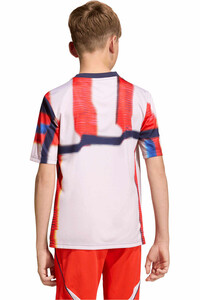 adidas camiseta de fútbol oficiales niño CALENTAMIENTO FC BAYERN P/V26 vista trasera