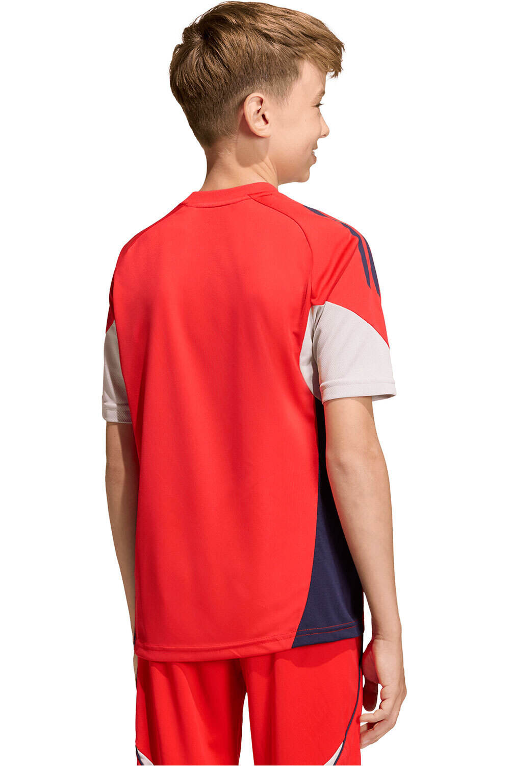 adidas camiseta de fútbol oficiales niño ENTRENO FC BAYERN TIRO 25 COMPETITION vista trasera