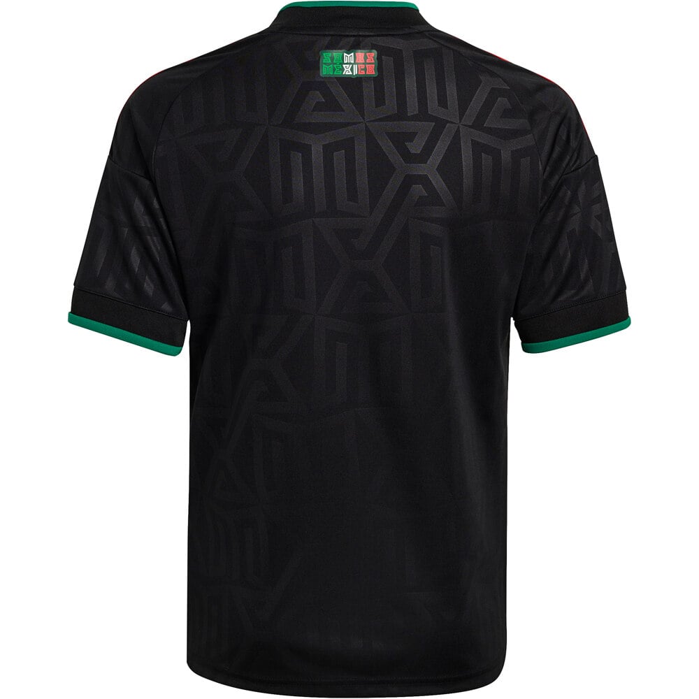 adidas camiseta de fútbol oficiales niño INFANTIL LA 3 EQUIPACION MEXICO 26 vista trasera