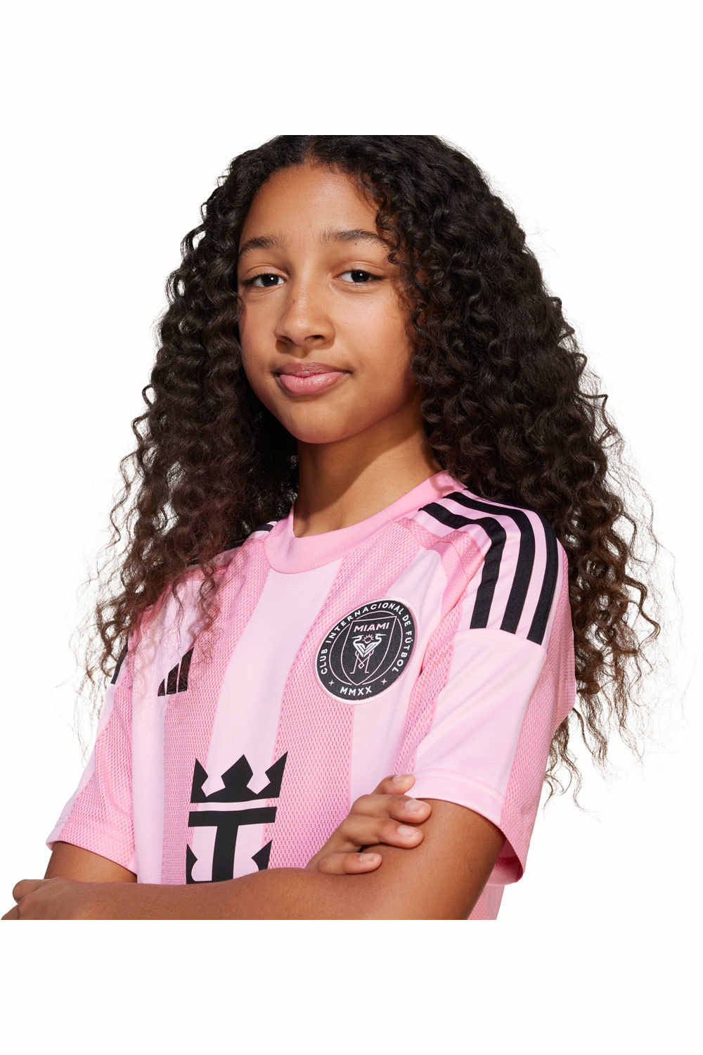 adidas camiseta de fútbol oficiales niño INTER MIAMI 26 H JSY Y MESSI vista detalle