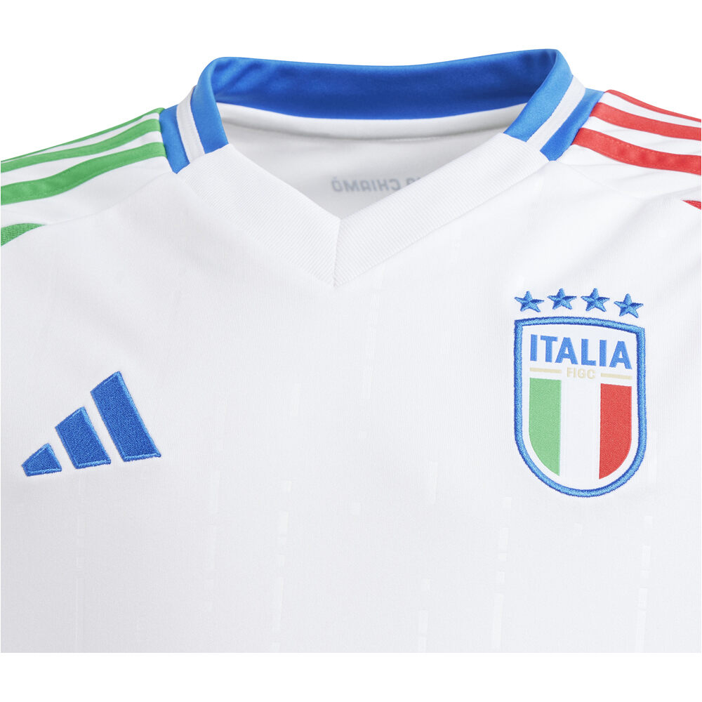 adidas camiseta de fútbol oficiales niño ITALIA 24 A JSY Y vista detalle