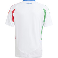 adidas camiseta de fútbol oficiales niño ITALIA 24 A JSY Y vista trasera