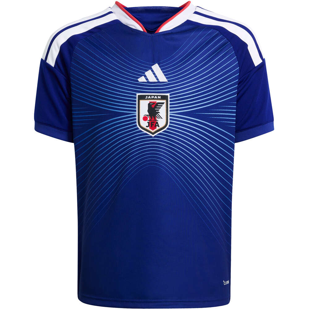 adidas camiseta de fútbol oficiales niño JAPON 26 H JSY Y vista frontal