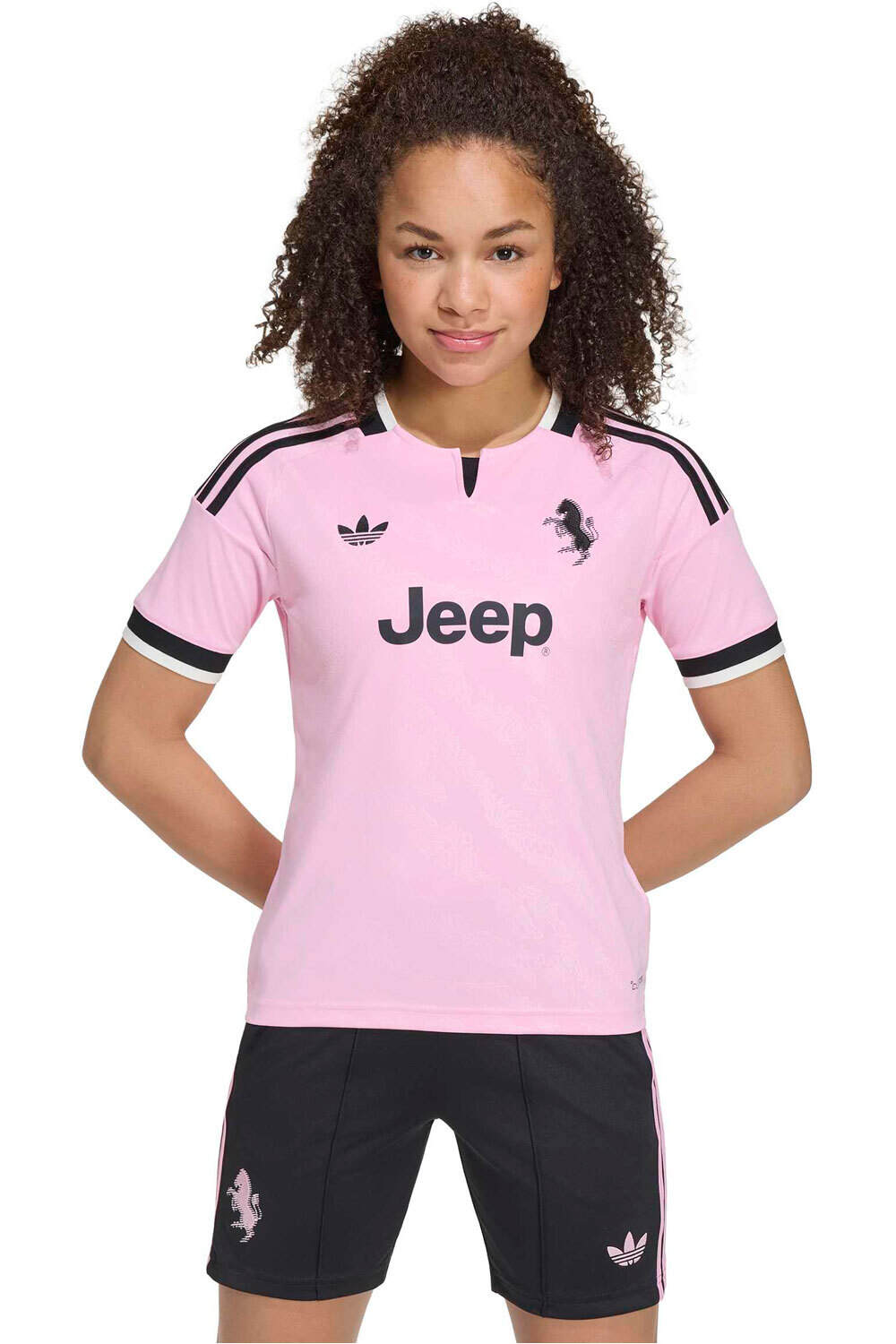 adidas camiseta de fútbol oficiales niño JUVENTUS 27 A JSY Y vista frontal