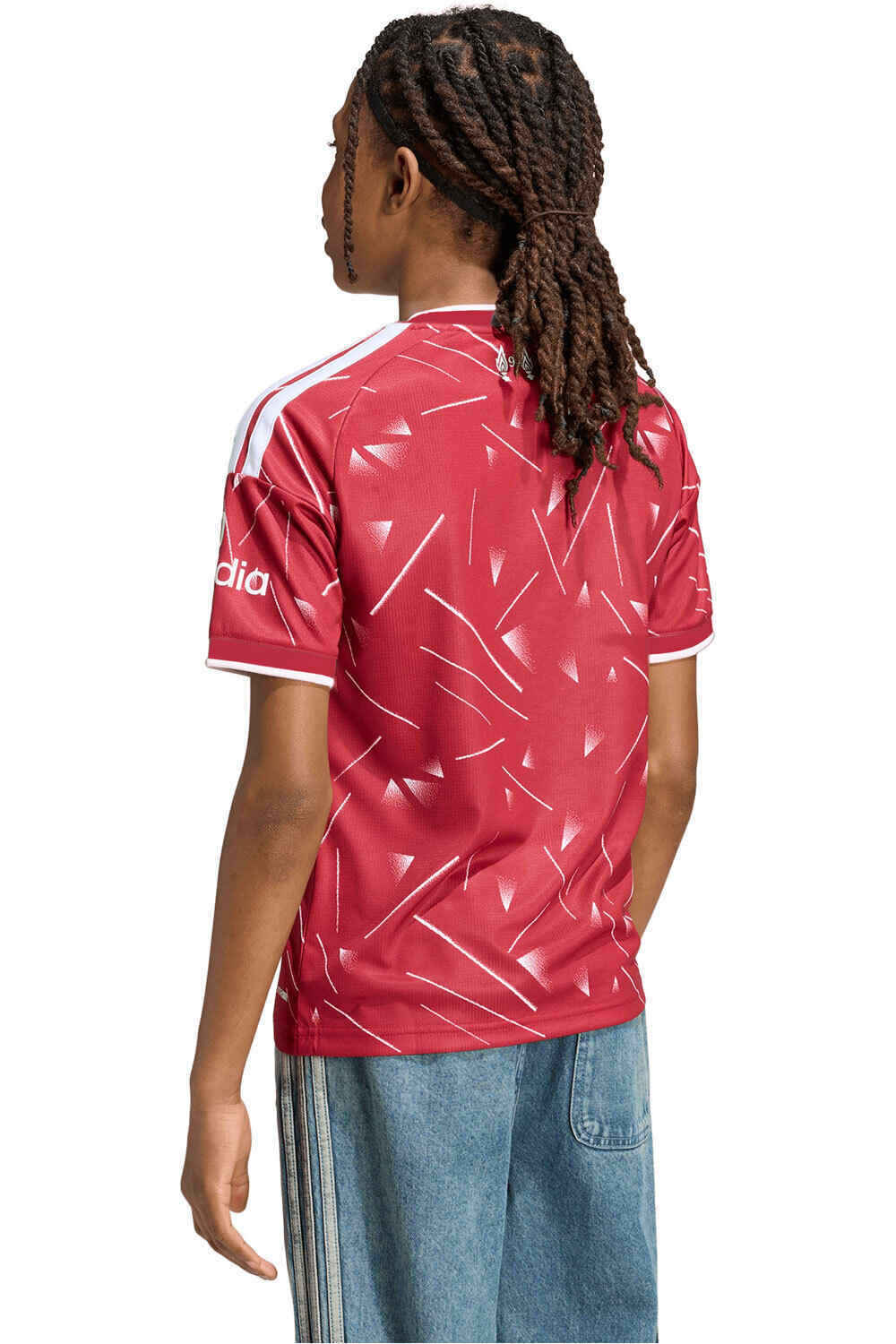 adidas camiseta de fútbol oficiales niño LIVERPOOL 27 H JSY Y vista trasera
