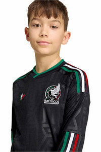adidas camiseta de fútbol oficiales niño MAILLOT 3 EQUIPACION MEXICO 26 vista detalle
