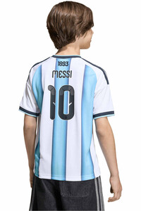 adidas camiseta de fútbol oficiales niño MESSI LA 1 EQUIPACIN ARGENTINA 26 vista trasera
