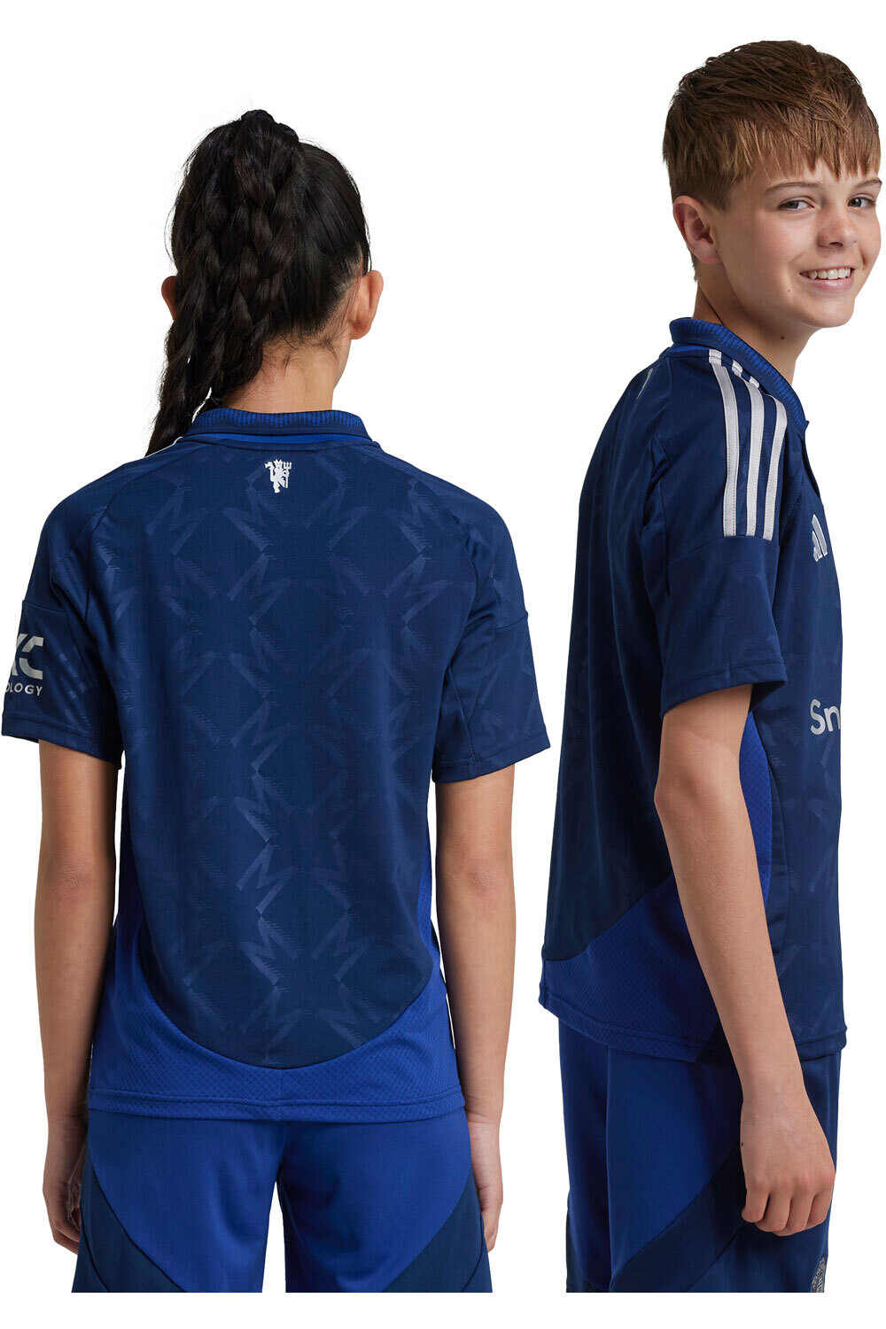 adidas camiseta de fútbol oficiales niño M.UNITED 25 A JSY Y vista trasera