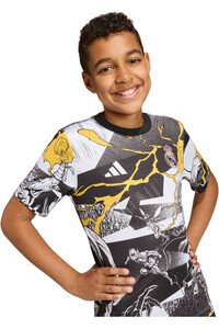 adidas camiseta de fútbol oficiales niño REAL MADRID AVENGERS 25/26 vista detalle