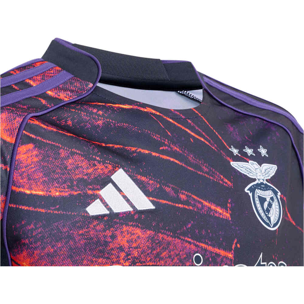 adidas camiseta de fútbol oficiales niño REPLICA 4 EQUIPACION SL BENFICA 25/26 vista detalle