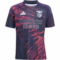 adidas camiseta de fútbol oficiales niño REPLICA 4 EQUIPACION SL BENFICA 25/26 vista frontal
