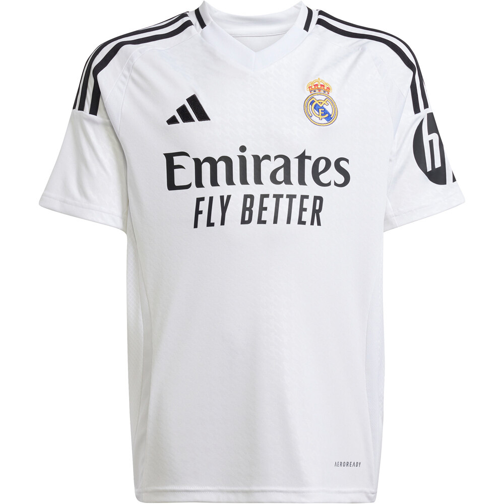 adidas camiseta de fútbol oficiales niño R.MADRID 25 HP H JSY Y BL 03