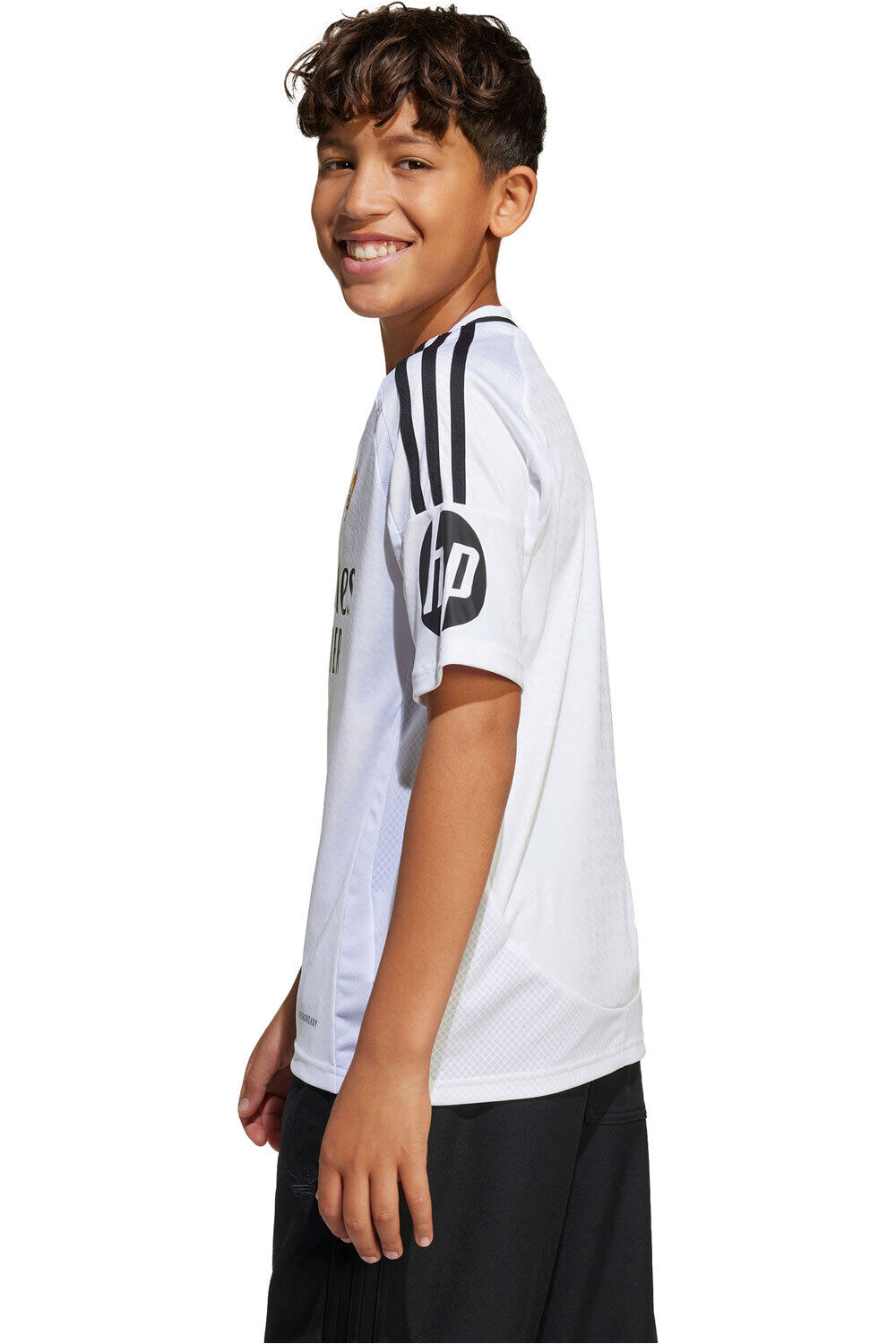 adidas camiseta de fútbol oficiales niño R.MADRID 25 HP H JSY Y BL vista trasera