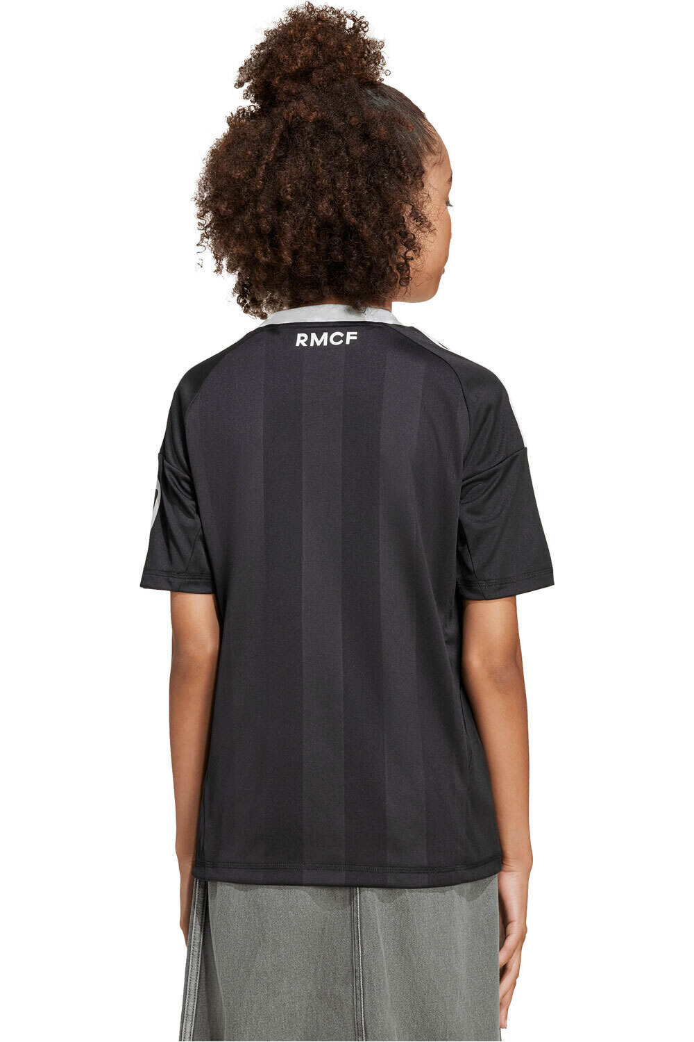 adidas camiseta de fútbol oficiales niño R.MADRID 26 3 GK JSY Y vista trasera