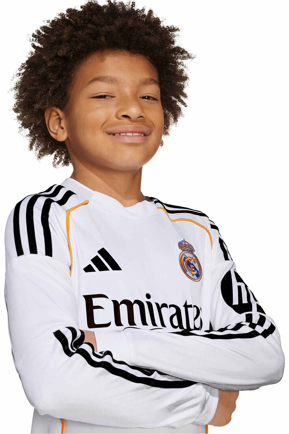 adidas camiseta de fútbol oficiales niño R.MADRID 26 H JSY YL vista detalle