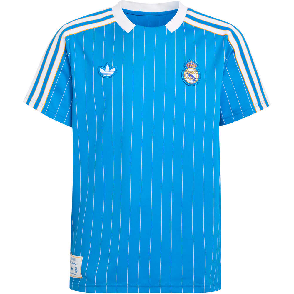 adidas camiseta de fútbol oficiales niño R.MADRID 26 ICON JSYY vista trasera