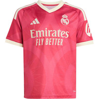 adidas camiseta de fútbol oficiales niño R.MADRID 27 3 JSY Y vista detalle