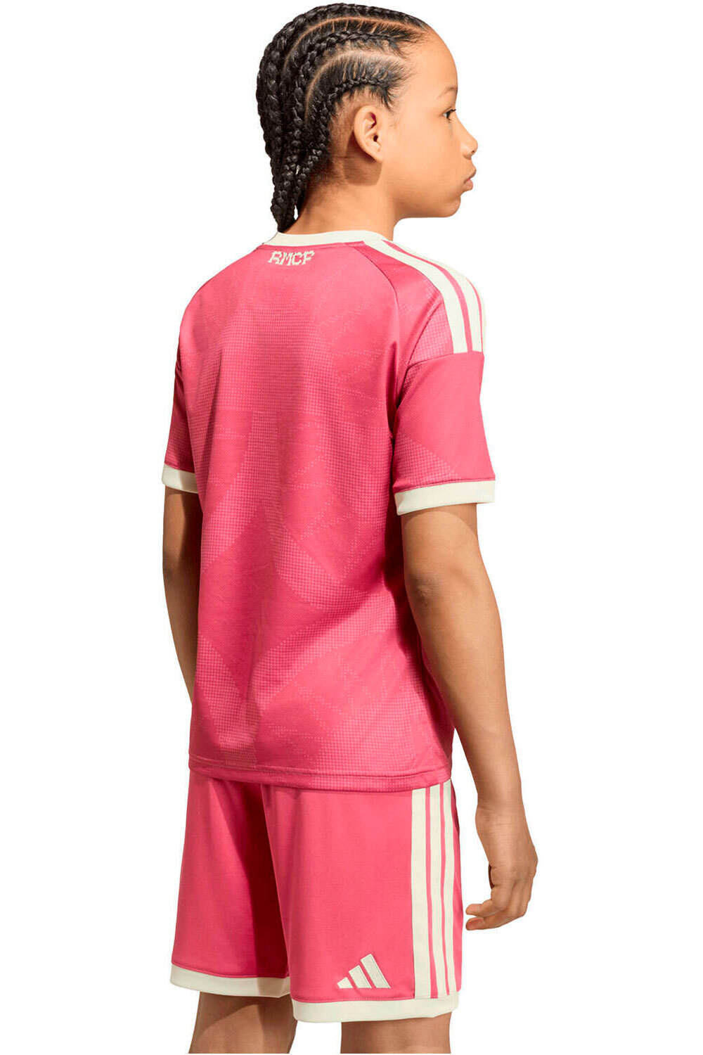 adidas camiseta de fútbol oficiales niño R.MADRID 27 3 JSY Y vista trasera
