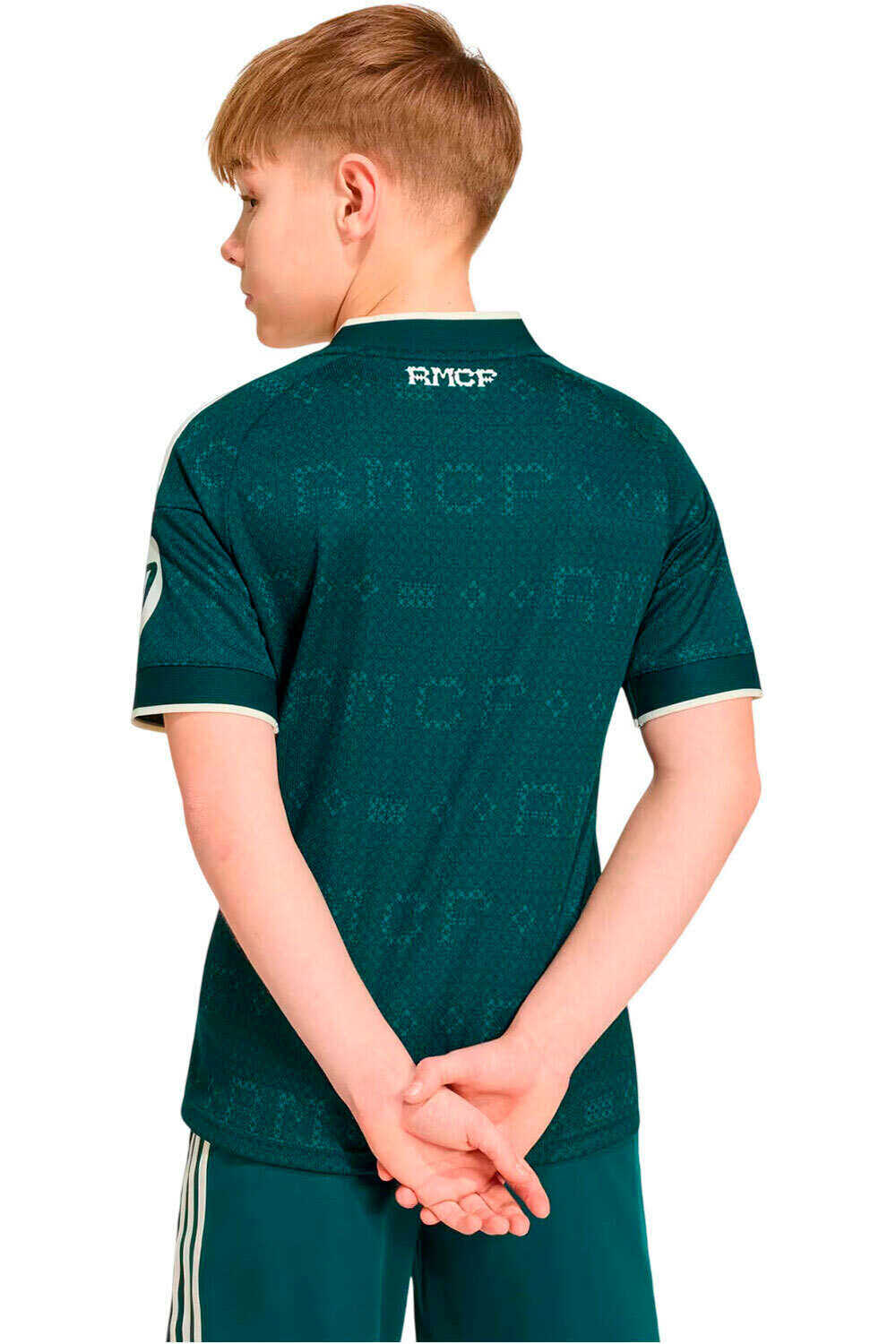 adidas camiseta de fútbol oficiales niño R.MADRID 27 A JSY Y vista trasera