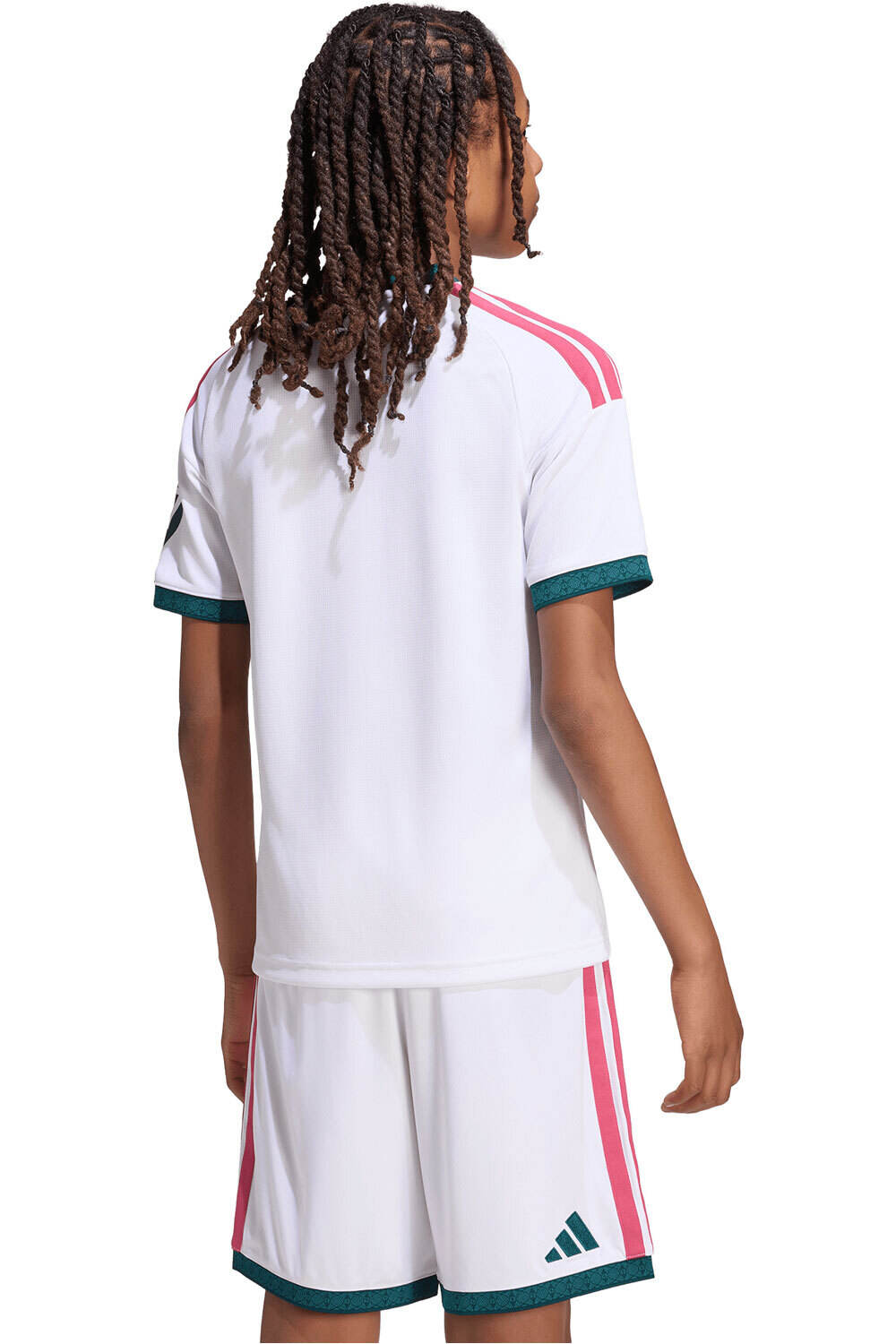 adidas camiseta de fútbol oficiales niño R.MADRID 27 H JSY Y vista trasera